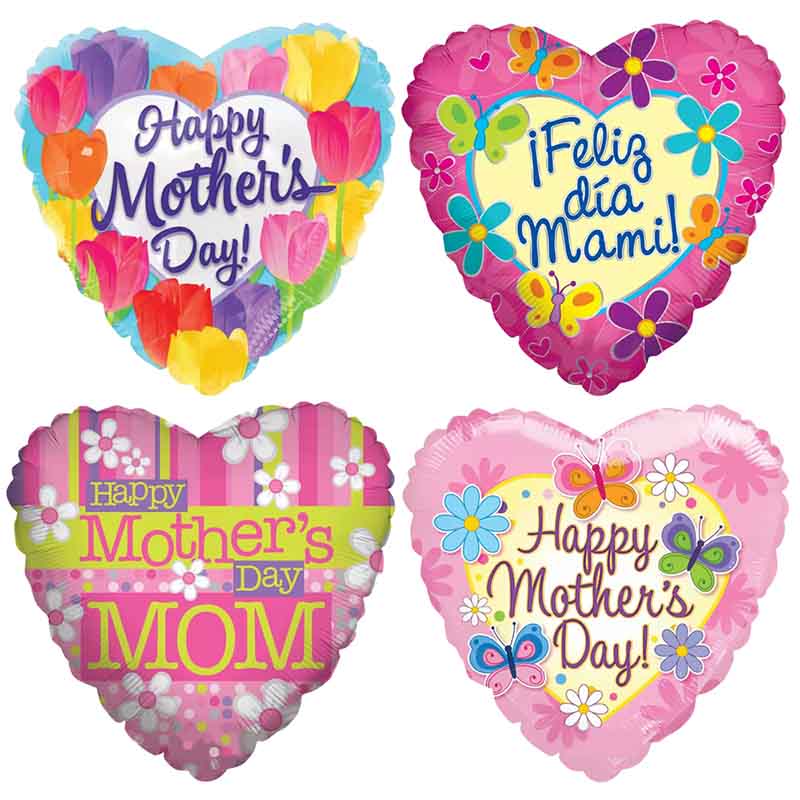 Mother's Day foil balloons