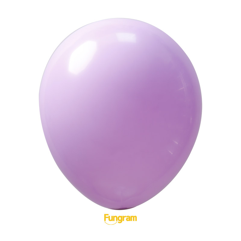 latex material balloon purple