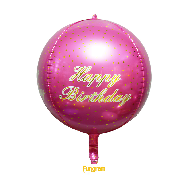 Happy birthday foil balloons services