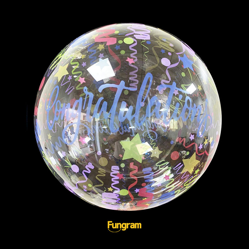 Print bubble ballon wholesales