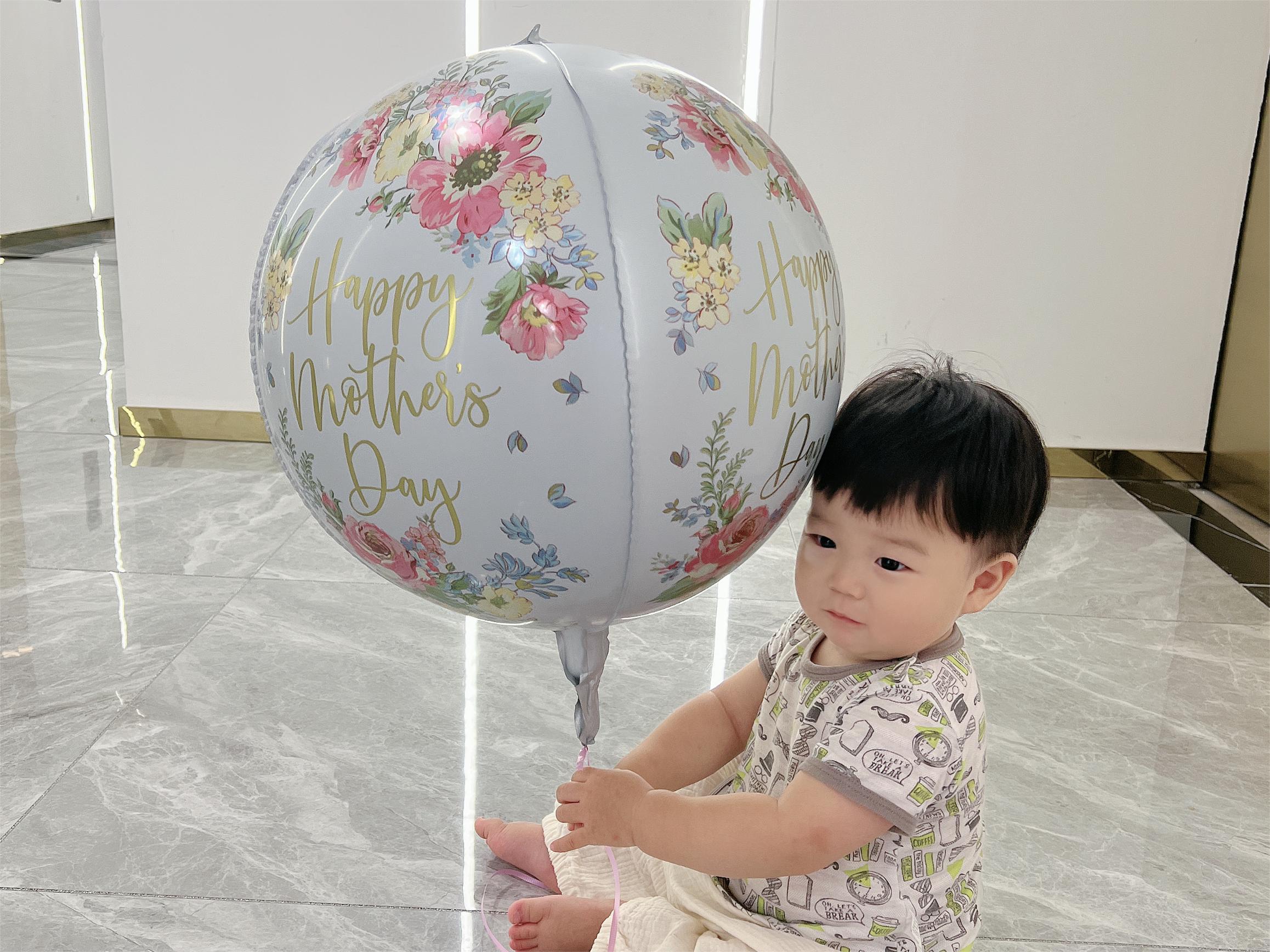 Balões de alumínio redondo para o dia das mães