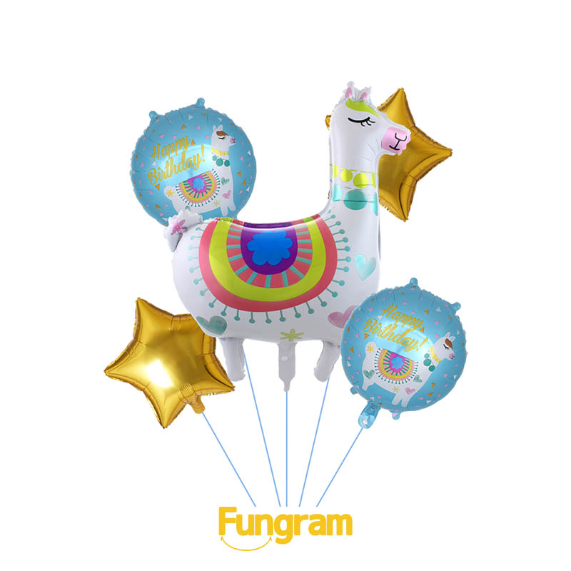 Happy birthday foil balloon service