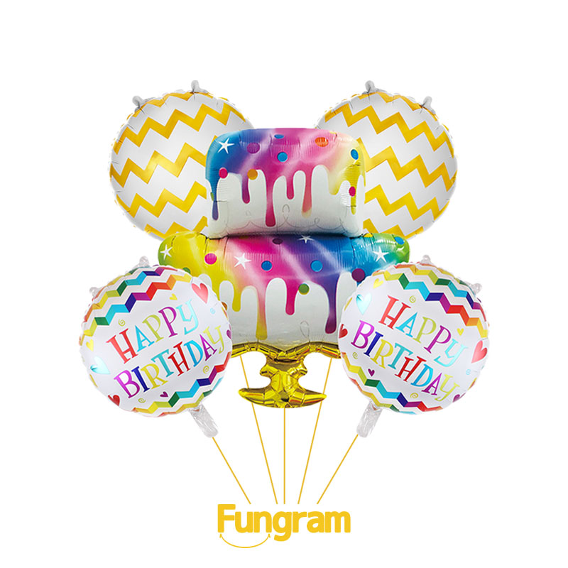 Birthday mylar set balloons makers