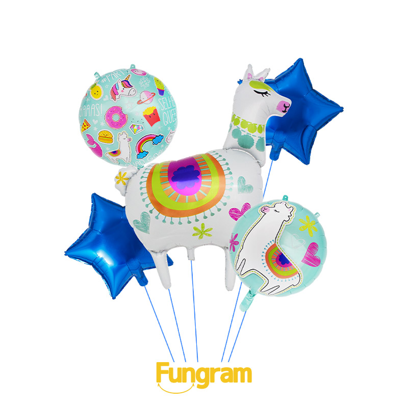 Happy Birthday Foil ballons Inc