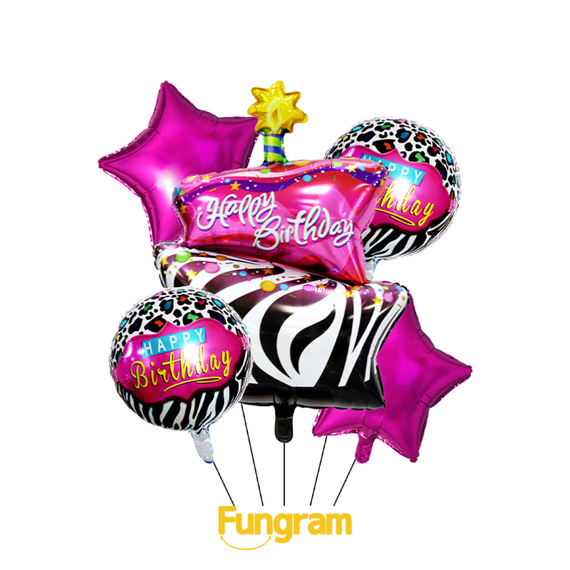 Happy Birthday Foil ballons Trader