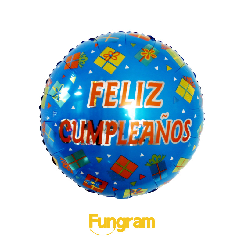 Spanish Happy Birthday Foil Balloon Supplier
