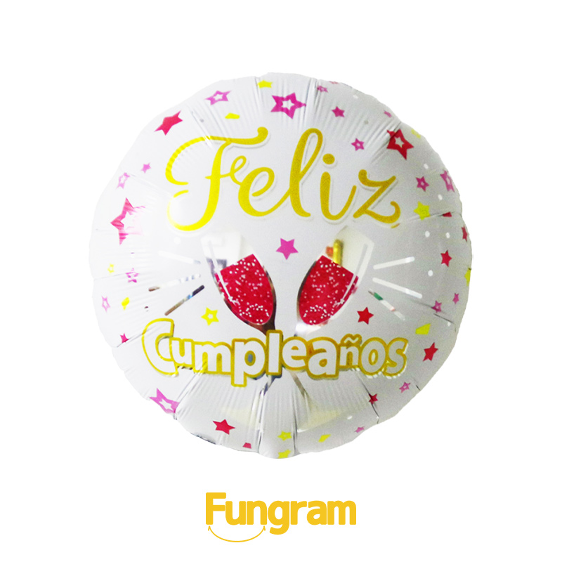 Foil Balloons Happy Birthday Maker