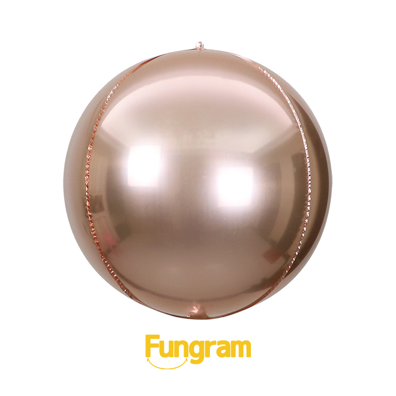 60inch Rosegold 4D Mylar Balloon