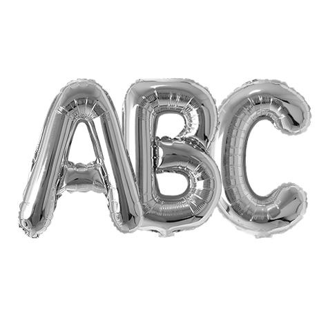 Balão de letras