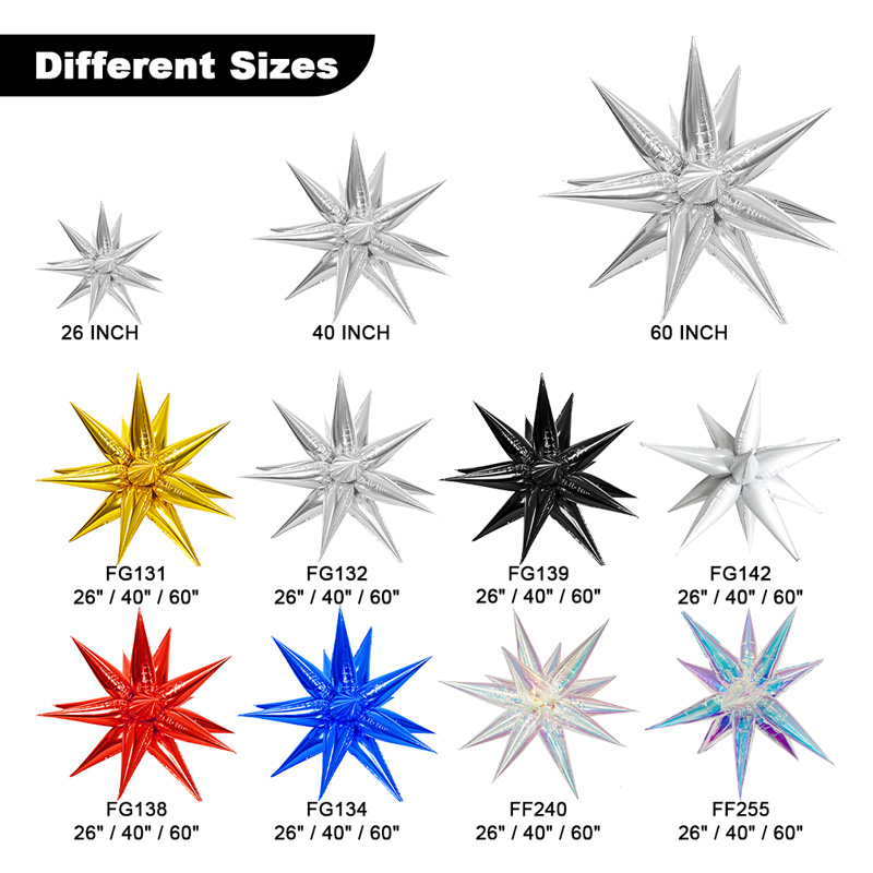 starburst balloons wholesale