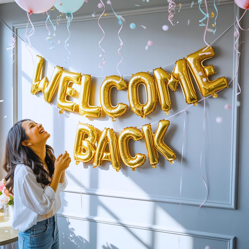 Big Letter Balloons Decorations